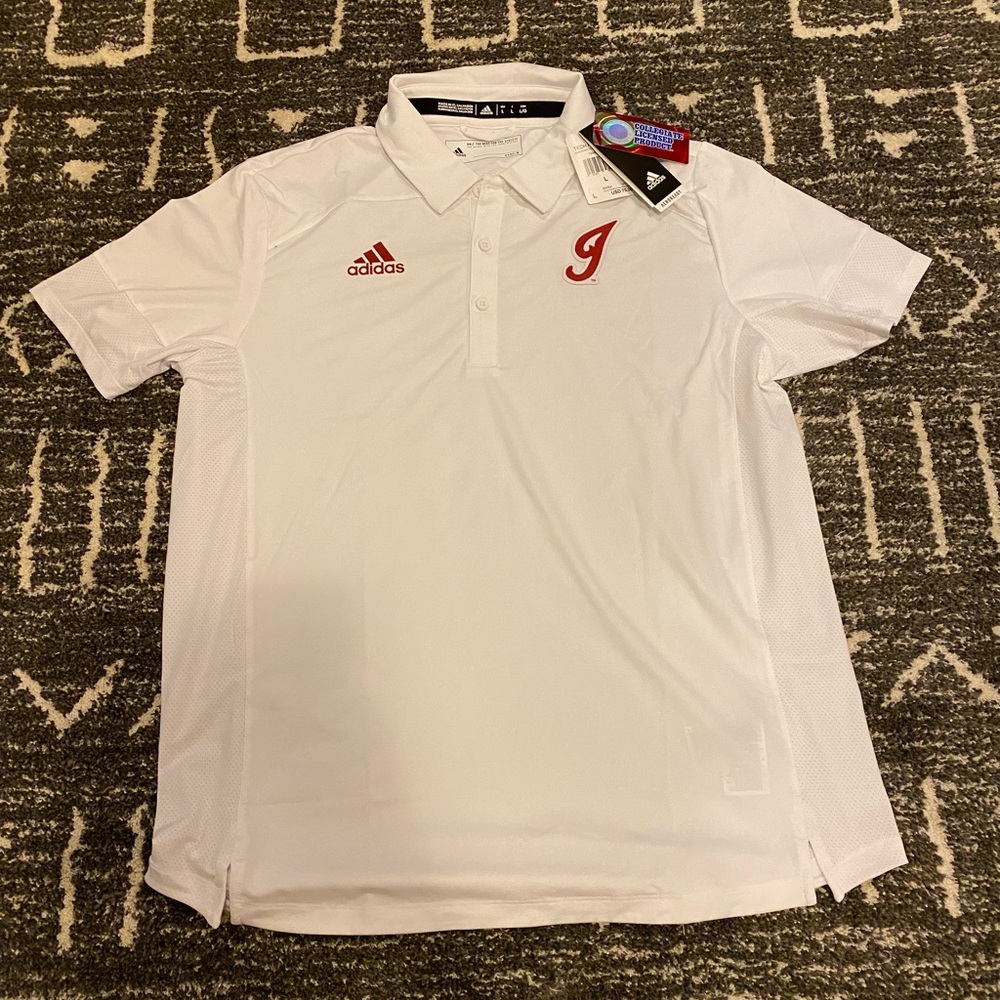 Indiana adidas tech polo